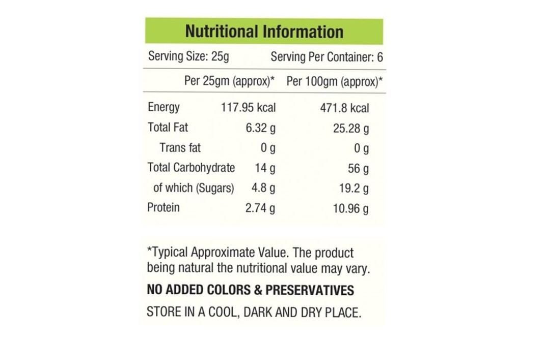 NourishVitals Seed & Fruit Mix Earthy Currants   Jar  150 grams